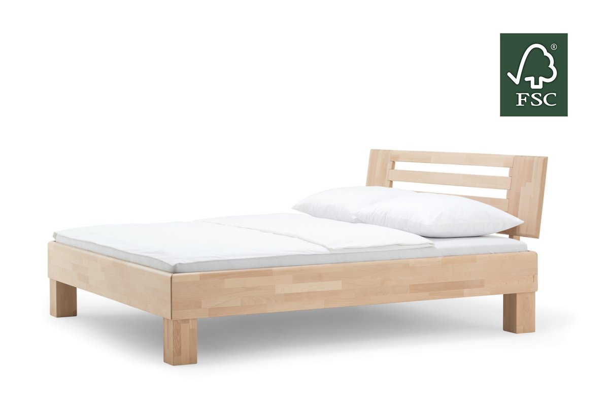 persoons houten bed Max| Slaapkamerweb