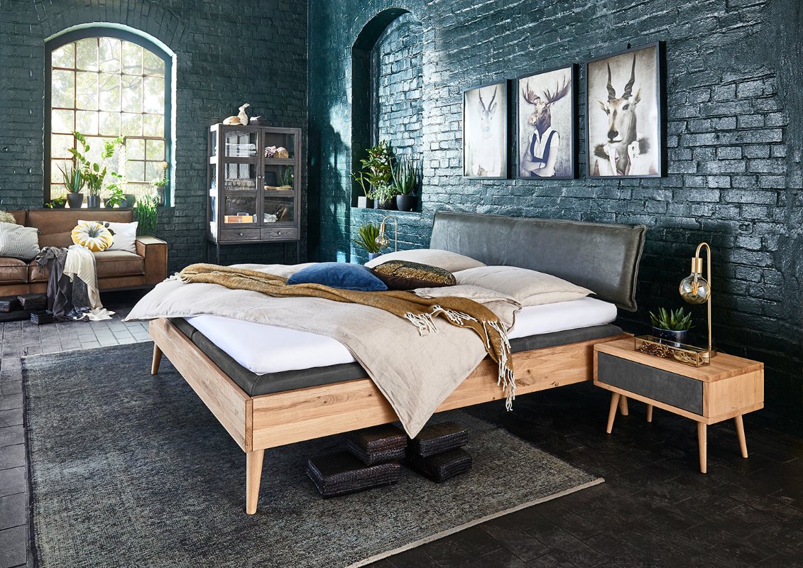 Snazzy Arab stoom Tweepersoons houten bed | Raved | Slaapkamerweb