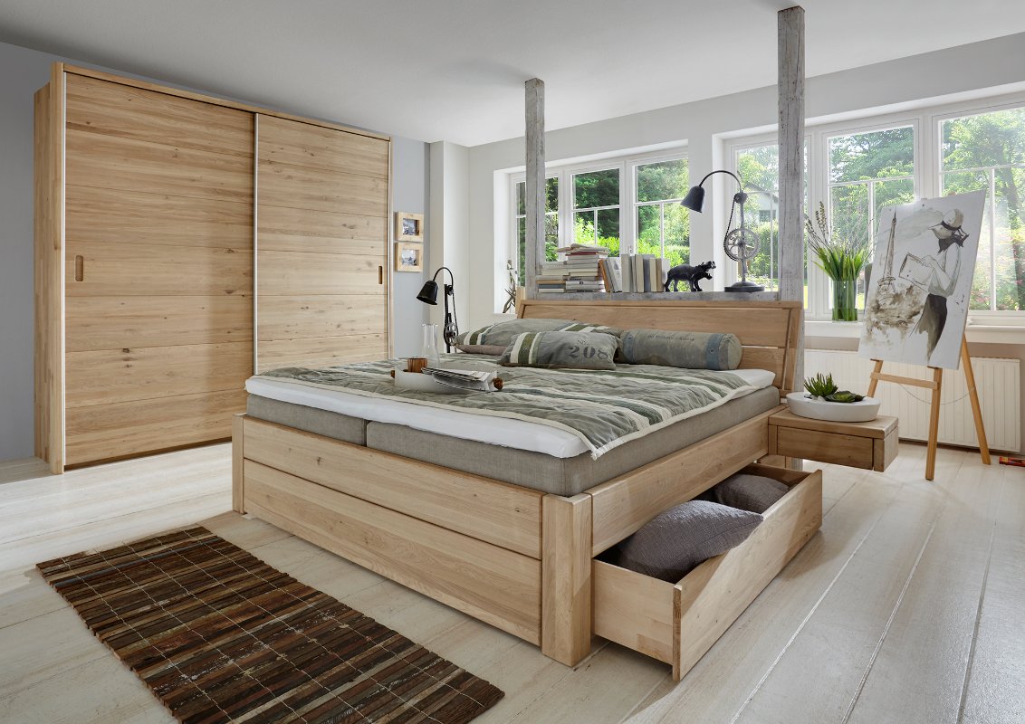 Ondenkbaar Speels Eerlijkheid Tweepersoons houten bed | Kopenhagen | Slaapkamerweb