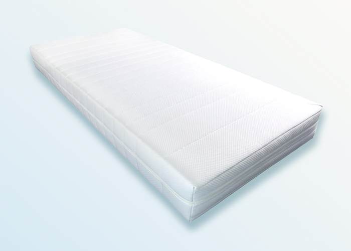 Hoogwaardig pocketveer matras met koudschuim afdeklaag en luxe dubbeldoek tijk