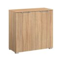 Zand eiken deurcommode 80cm hoog