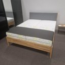 Massief houten bed 160x200 opruiming