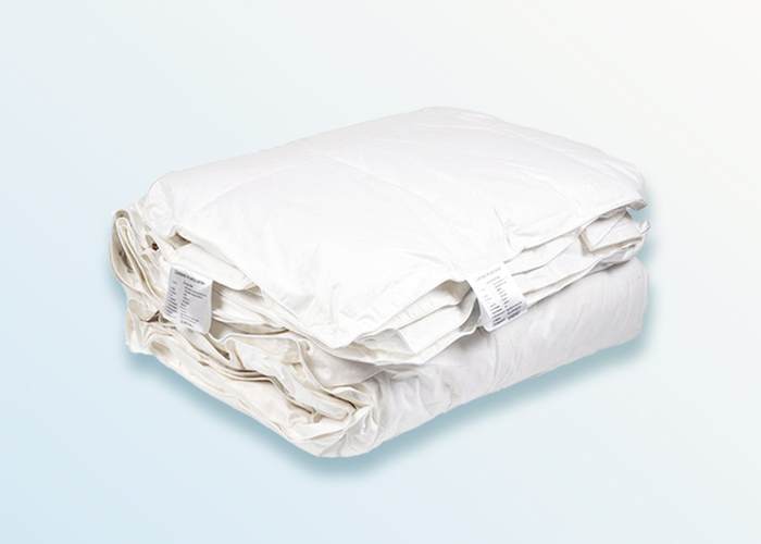 4-seizoenen 90% ganzendons dekbed