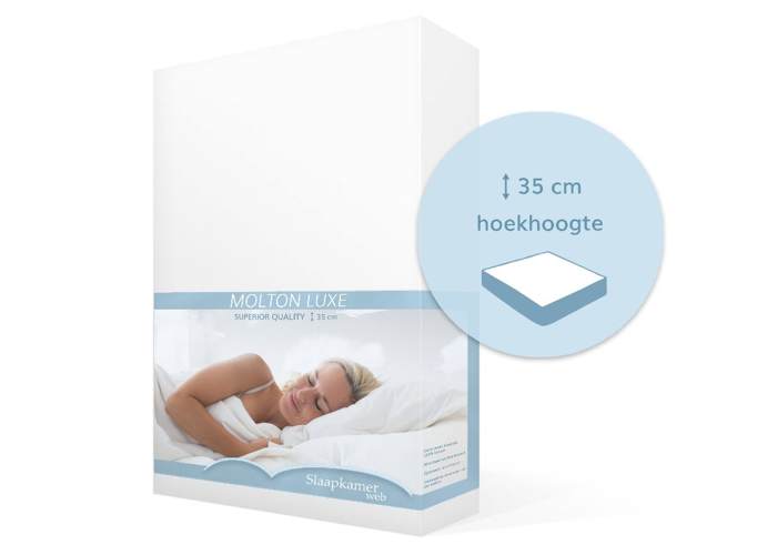 Molton voor hoge matras