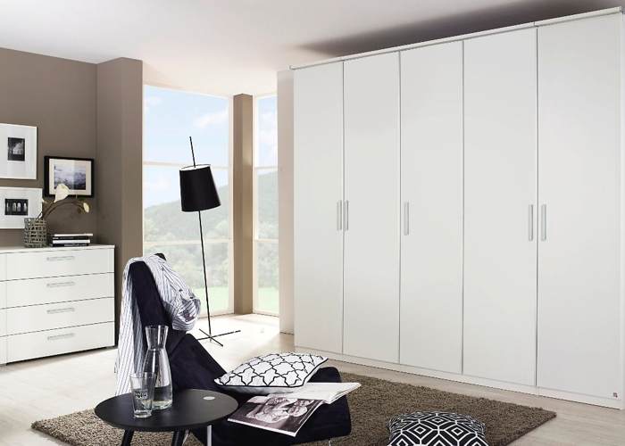 Draaideurkast Royal Modern 5 deuren alpine wit