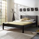 Modern tweepersoons metalen bed