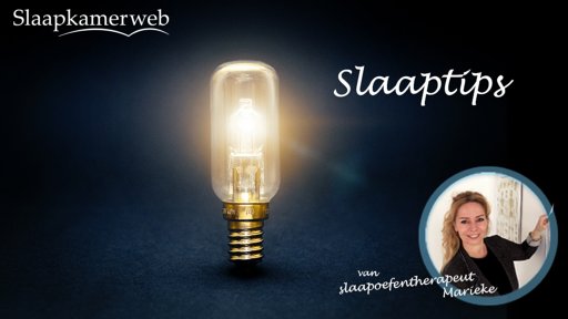 Slaaptips van slaapoefentherapeut Marieke