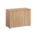 Zand eiken deurcommode 62cm hoog