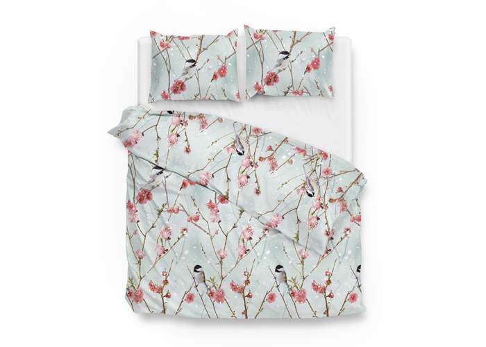 Dekbedovertrek Mezen in de sneeuw