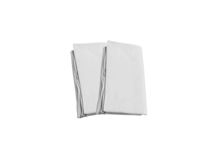 Molton kussensloop met rits