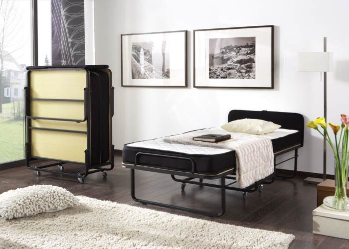 Ruimtebesparend bed, Vouwbed Comfort met Bonell vering matras